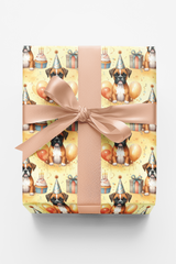 Birthday Boxer Celebration Wrapping Paper
