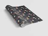 Festive New Year Dobermans Wrapping Paper - London Penny Gift Wrap