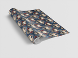 Regal Pug Celebration Wrapping Paper
