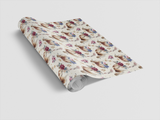 Botanical Borzoi Wrapping Paper