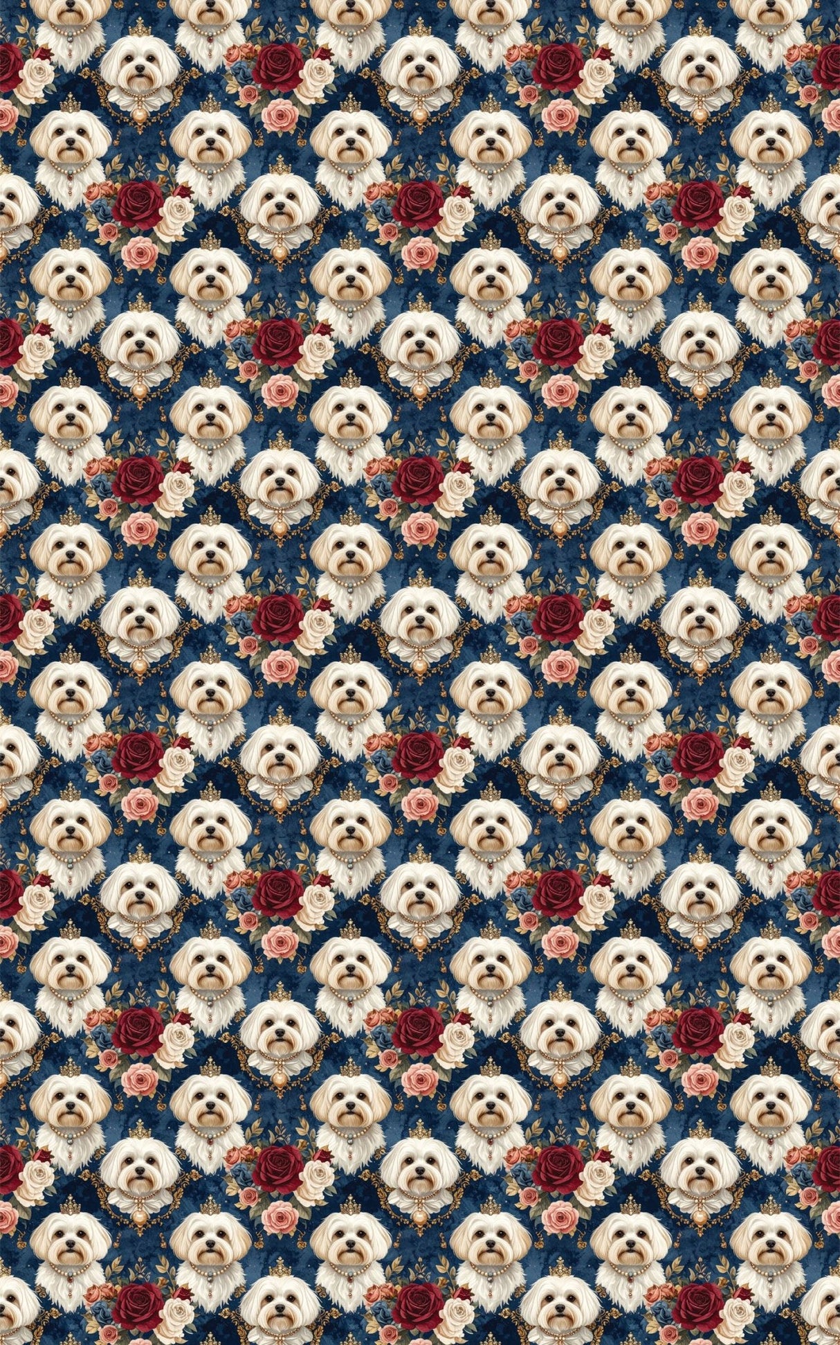 Regal Maltese Celebration Wrapping Paper - London Penny Gift Wrap