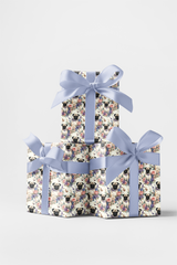 Mother’s Day Pug Bouquet Wrapping Paper