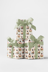 Easter Garden Boxer Wrapping Paper
