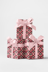 Valentine’s Pug Sweethearts Wrapping Paper