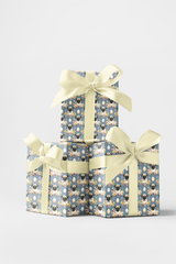 Easter Blooms Pug Wrapping Paper
