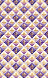 Fleur-de-Lis & Royal Medallion Wrapping Paper