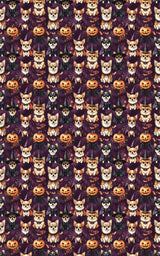 Halloween Chihuahua Party Wrapping Paper