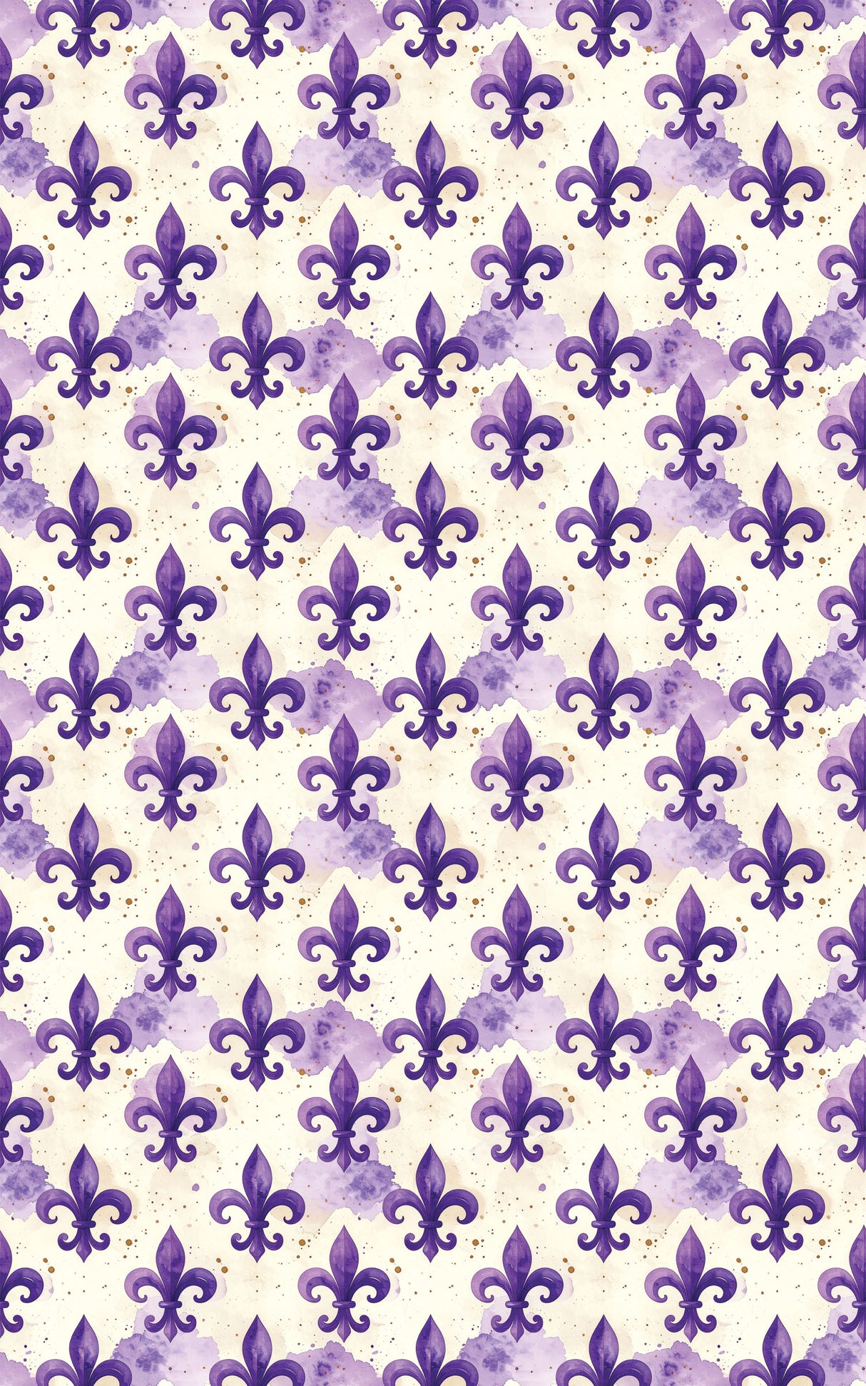 Minimal Royal Fleur-de-Lis Wrapping Paper