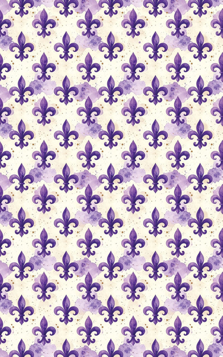 Minimal Royal Fleur-de-Lis Wrapping Paper - London Penny Gift Wrap