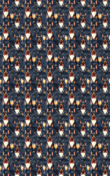 Festive New Year Dobermans Wrapping Paper - London Penny Gift Wrap
