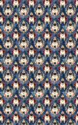 Regal Pug Celebration Wrapping Paper