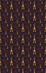 Halloween Boxer Masquerade Wrapping Paper - London Penny Gift Wrap