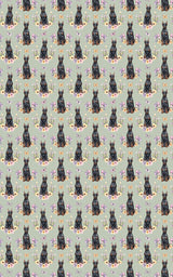 Spring Celebration Doberman Wrapping Paper