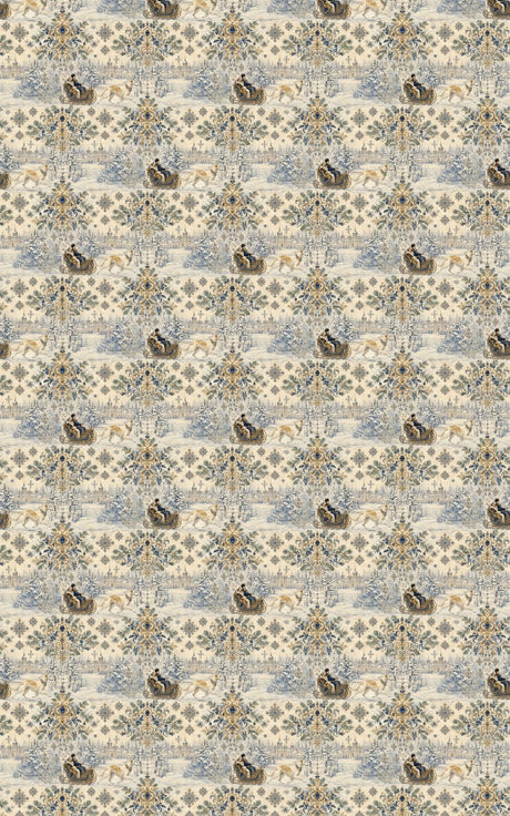 Borzois Through the Snow Wrapping Paper - London Penny Gift Wrap