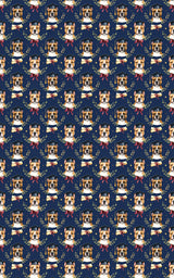 Graduation Staffy Wrapping Paper