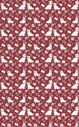 Charming Valentine’s Maltese Wrapping Paper
