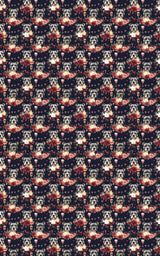 Anniversary Staffies Wrapping Paper