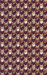Halloween Chihuahua Masquerade Wrapping Paper