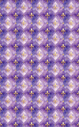 Imperial Fleur-de-Lis Wrapping Paper