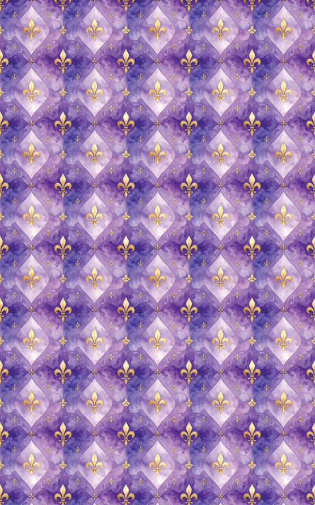Imperial Fleur-de-Lis Wrapping Paper - London Penny Gift Wrap