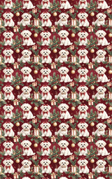 Luxury Christmas Maltese Wrapping Paper - London Penny Gift Wrap
