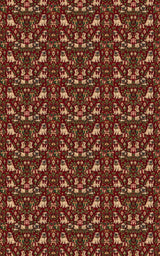 Victorian Pug Holiday Wrapping Paper