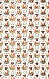 Easter Garden Boxer Wrapping Paper