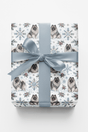 Siberian Keeshond Arctic Christmas Wrapping Paper - London Penny Gift Wrap