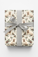 Winter Wonderland Labradors Wrapping Paper