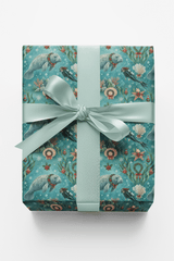 Santa's Manatee Dive Wrapping Paper - London Penny Gift Wrap