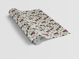 Scottie Christmas Sweater Wrapping Paper