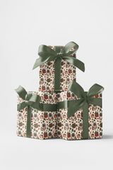 Keeshond Christmas Gift Parade Wrapping Paper