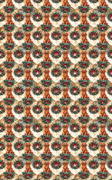 Victorian Christmas Golden Retrievers Wrapping Paper