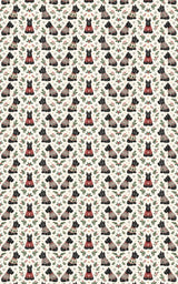 Scottie Christmas Sweater Wrapping Paper