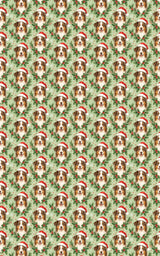 Australian-Shepherd Santa Paws Wrapping Paper