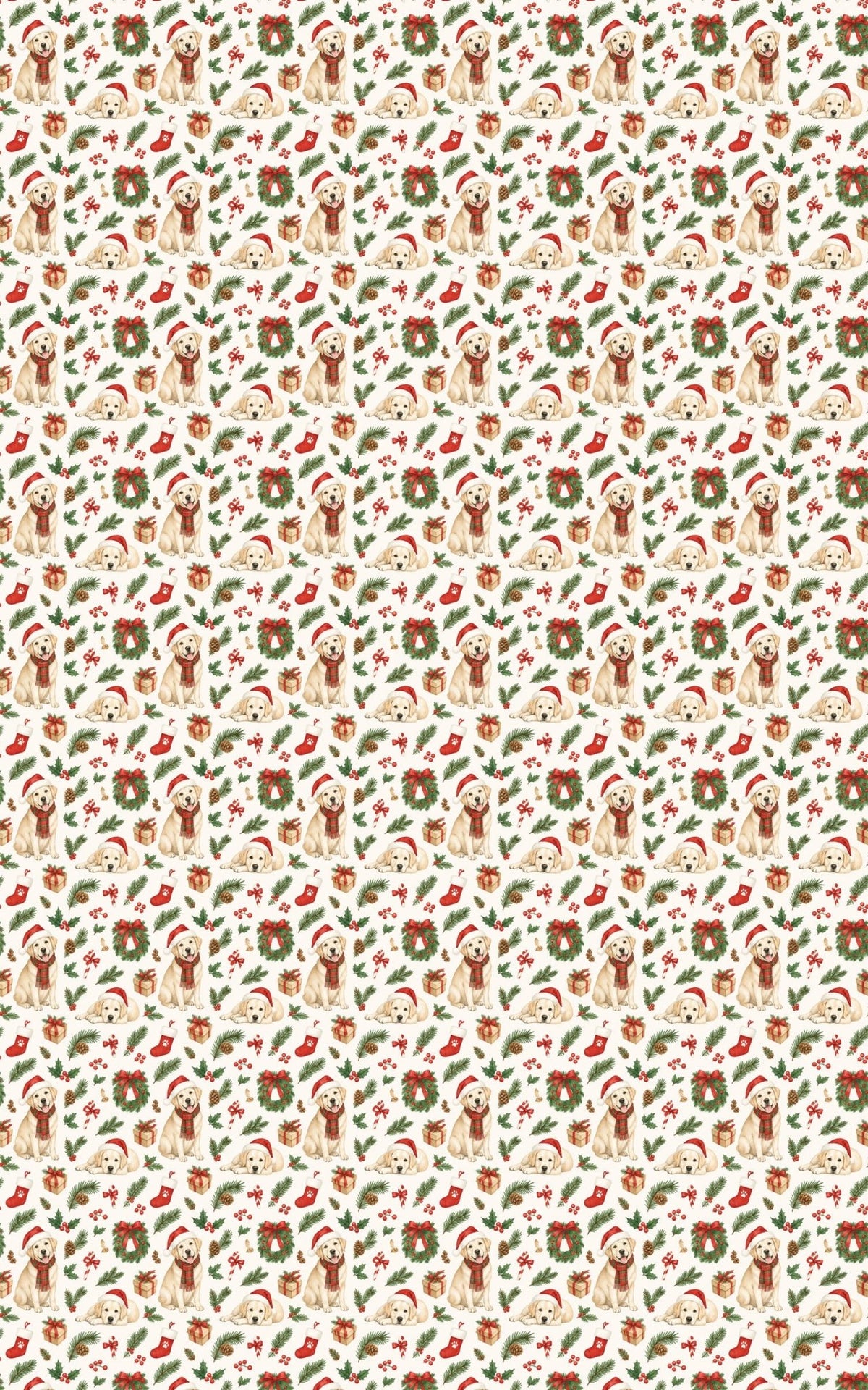 Wreath Wonderland Labs Wrapping Paper - London Penny Gift Wrap