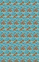 Christmas Reef Divers Wrapping Paper - London Penny Gift Wrap