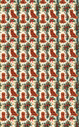 Classic Christmas Golden Retriever Wrapping Paper