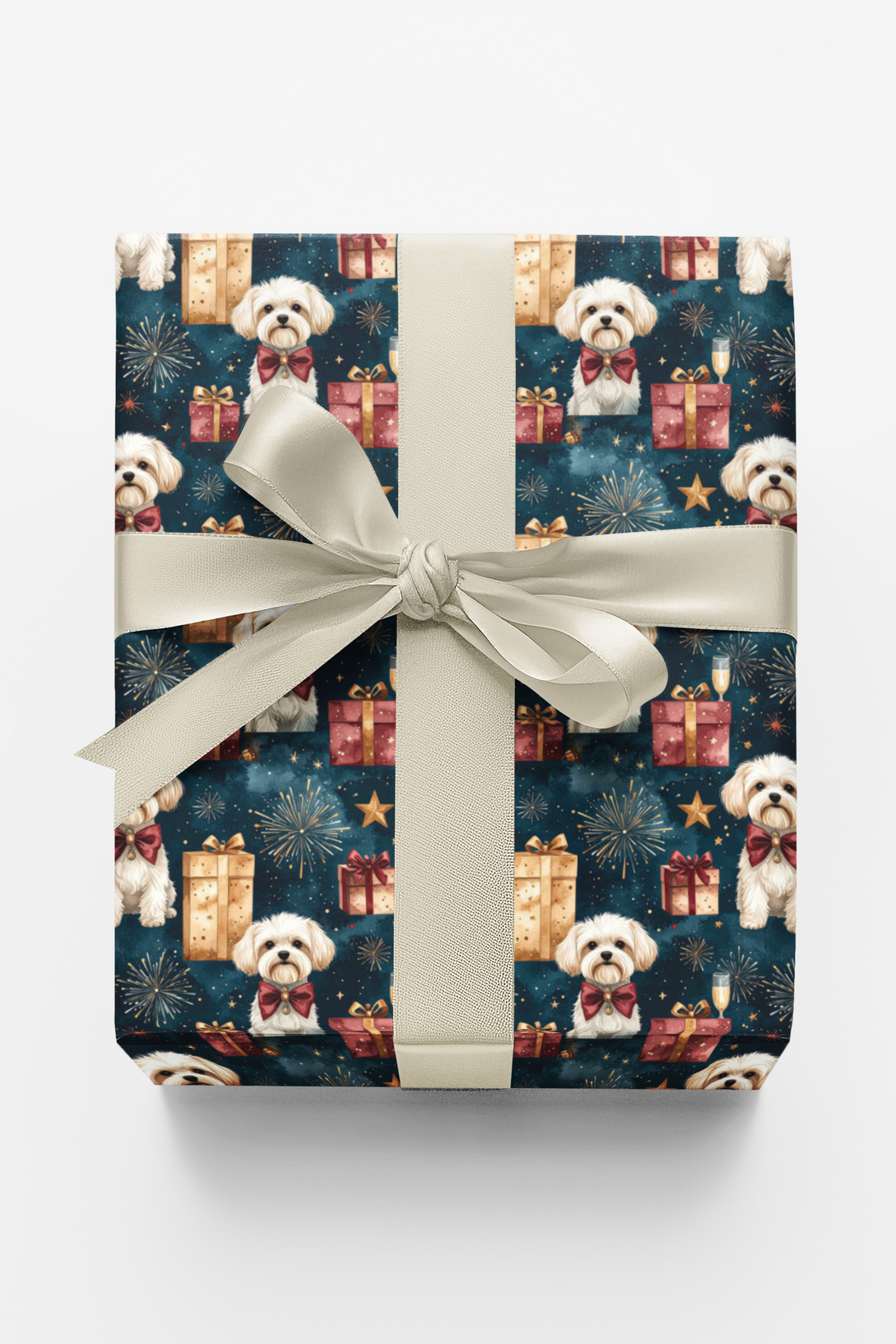 Maltese New Year Celebration Wrapping Paper