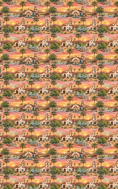 Modesto Valley Harvest - London Penny Gift Wrap
