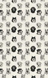 Monochrome Mutts - London Penny Gift Wrap