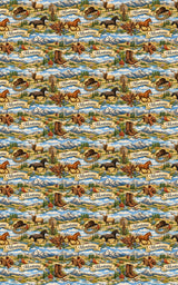 Montana Big Sky West - London Penny Gift Wrap