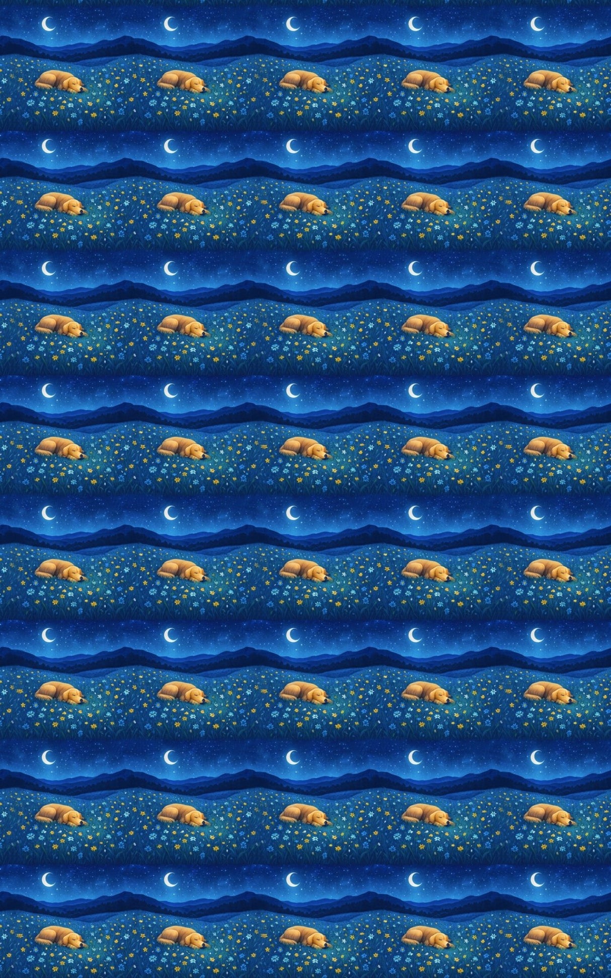 Moonlit Meadow - London Penny Gift Wrap