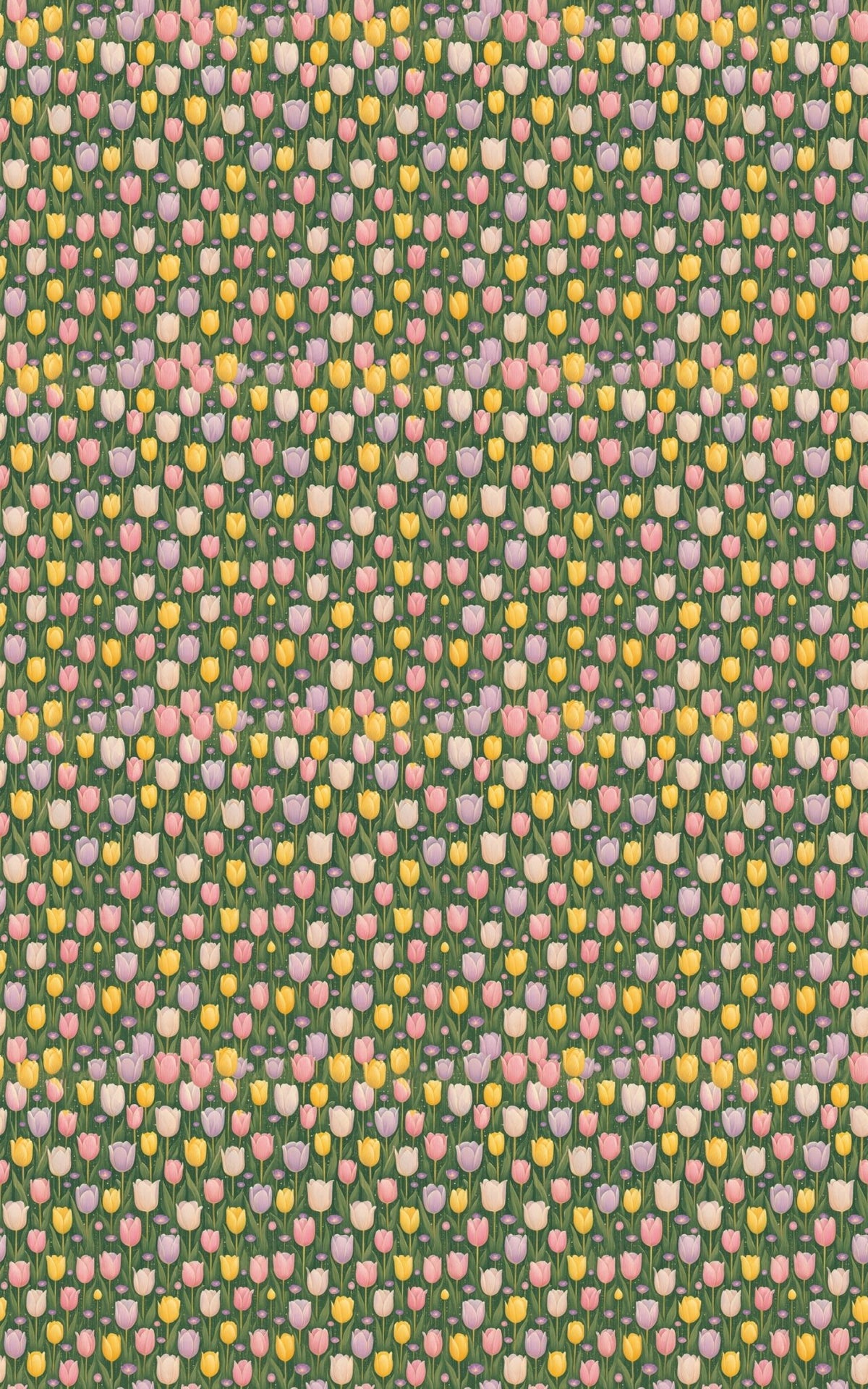 Morning Tulip Fields - London Penny Gift Wrap