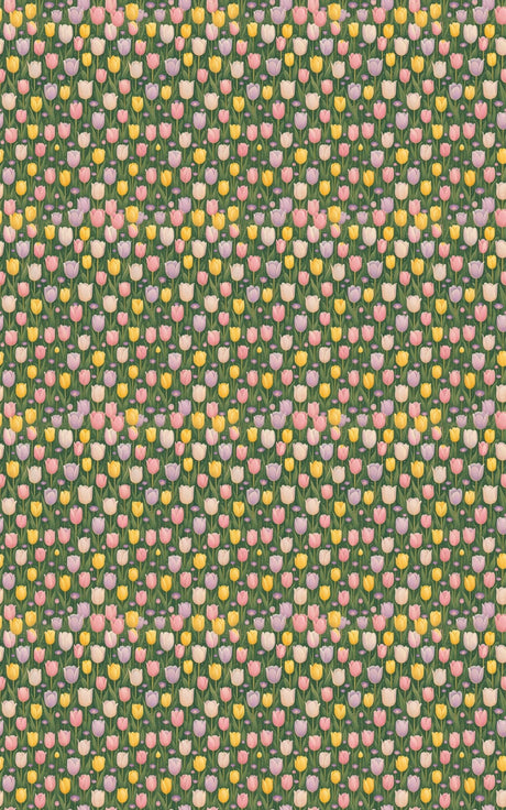 Morning Tulip Fields - London Penny Gift Wrap