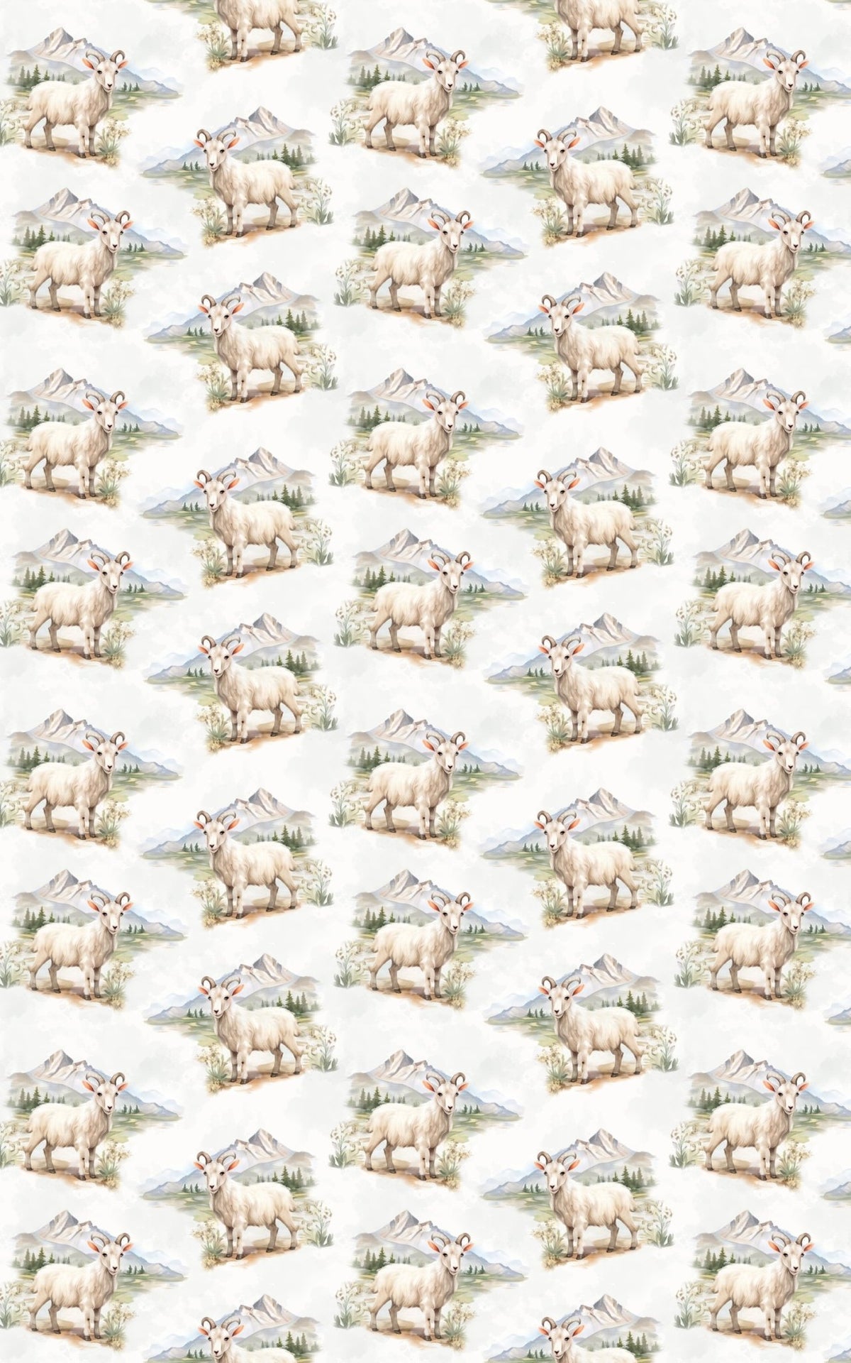Mountain Goats Ascent - London Penny Gift Wrap