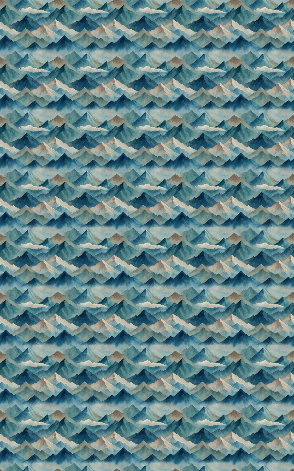 Wanderlust Peaks - London Penny Gift Wrap