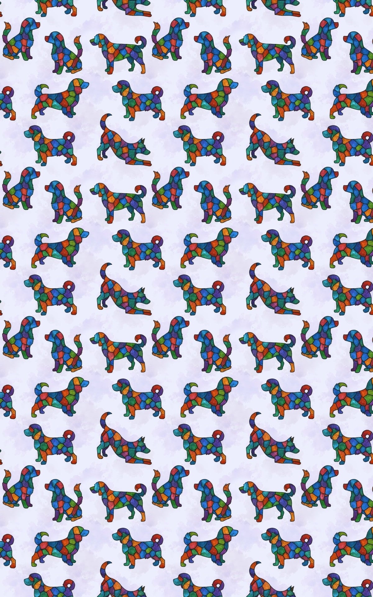 Mutt Mosaic - London Penny Gift Wrap