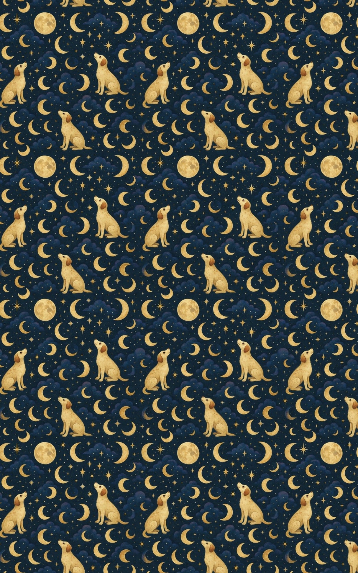 Mystic Mutts - London Penny Gift Wrap