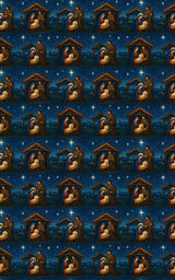 Nativity Night - London Penny Gift Wrap